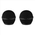 thumbnail image 1 of 2X Rejilla de Micrófono Inalámbrica Accesorios para Micrófonos Cabezal de Rejilla de Micrófono de Metal para , SM58S, SM58LC y Más Negro, 1 of 6