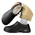 thumbnail image 3 of YLYL Armadillo Chef Shoes Men Clogs Non Slip Comfortable Lightweight Nursing Shoe for Kitchens Healthcare Gardening, 3 of 8