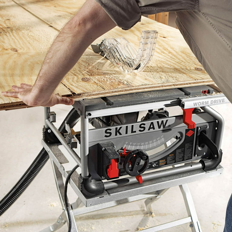 SKILSAW 10 HeavyDuty Worm Drive Table Saw 15 Amp Corded, 41 OFF
