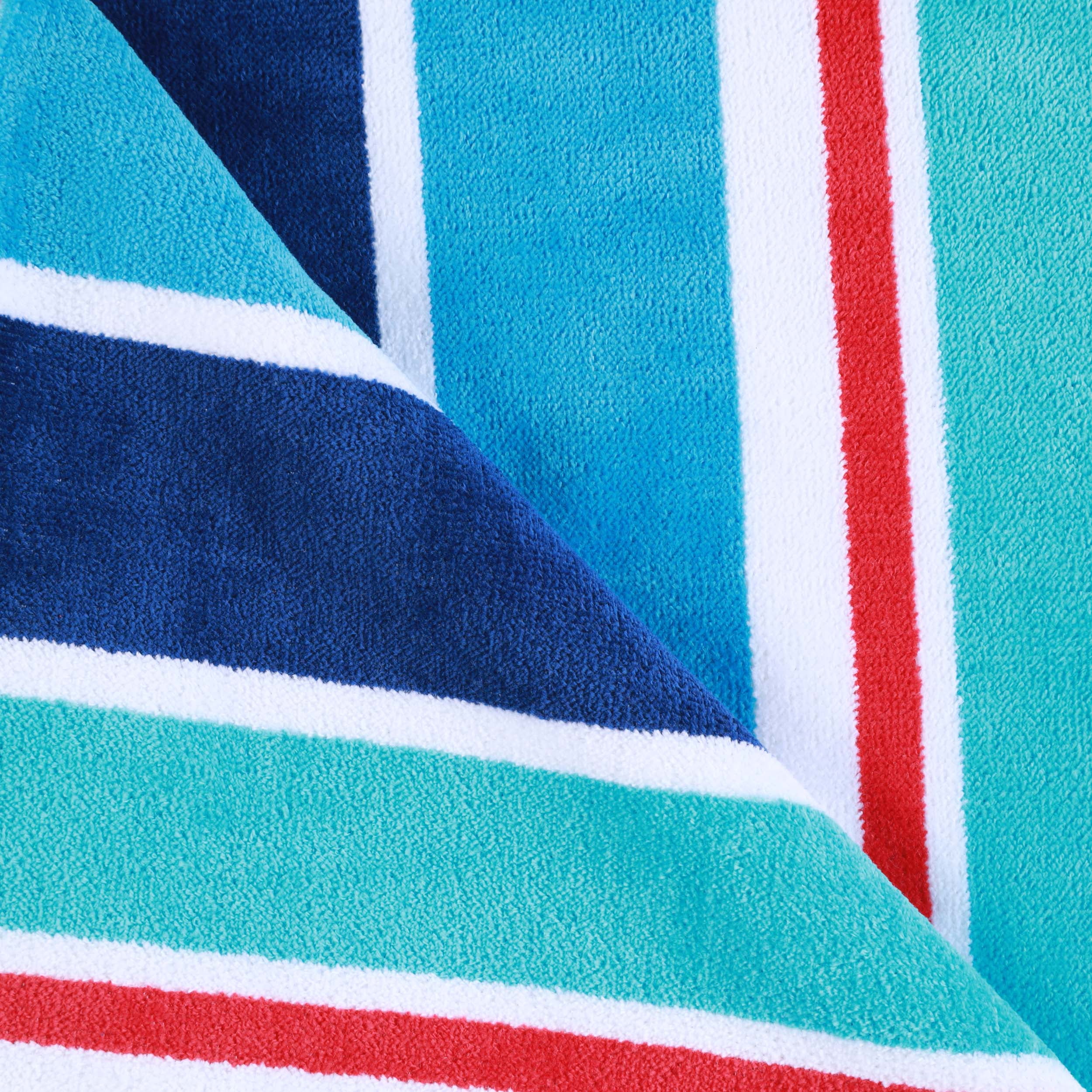 Impressions Ludwig Striped Cotton Oversized Beach Towel