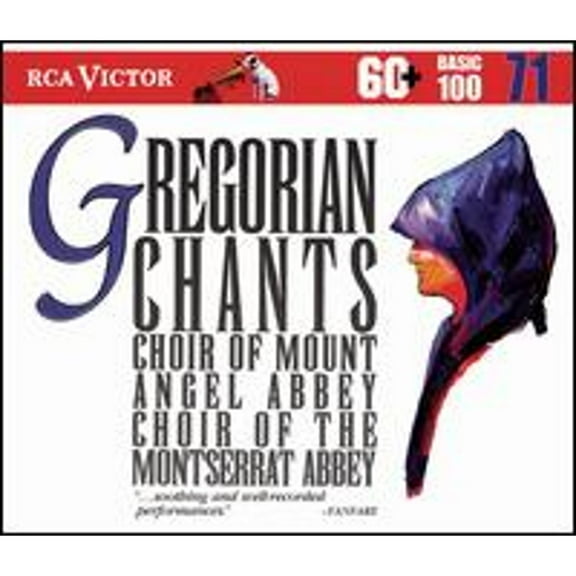 Pre-Owned Basic 100, Vol. 71: Gregorian Chants (CD 0090266836222) by Monastic Choir of the Abbey Montserrat (chant), Mount Angel Seminary (choir, chorus)