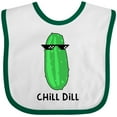 thumbnail image 3 of Inktastic Chill Dill Boys or Girls Baby Bib, 3 of 4