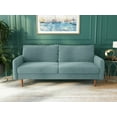 thumbnail image 1 of Koby Home Sectional Sofa Sleeper Couch 3-Seater Sofas 70" Couches for Living Room Stale Mint, 1 of 7