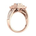 thumbnail image 2 of 1 Carat Cushion Cut Diamond Engagement Ring in 14K Rose Gold (Ring Size 7.25) (SI1-SI2 Clarity), 2 of 4