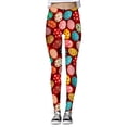 thumbnail image 4 of Shadoumai Womens Easter Day Egg Leggings High Waist Tummy Control 2026 Festival Stretchy Tights Yoga Pants for Women, 4 of 4