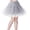 Grey, variant on Tutu Skirt as Well as Petticoat above Knee Underskirt Tulle Crinoline