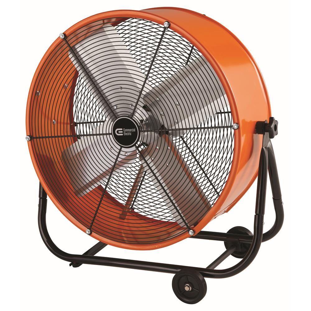 Commercial Electric Air Cooling Drum Fan 24 in. Heavy Duty 2Speed