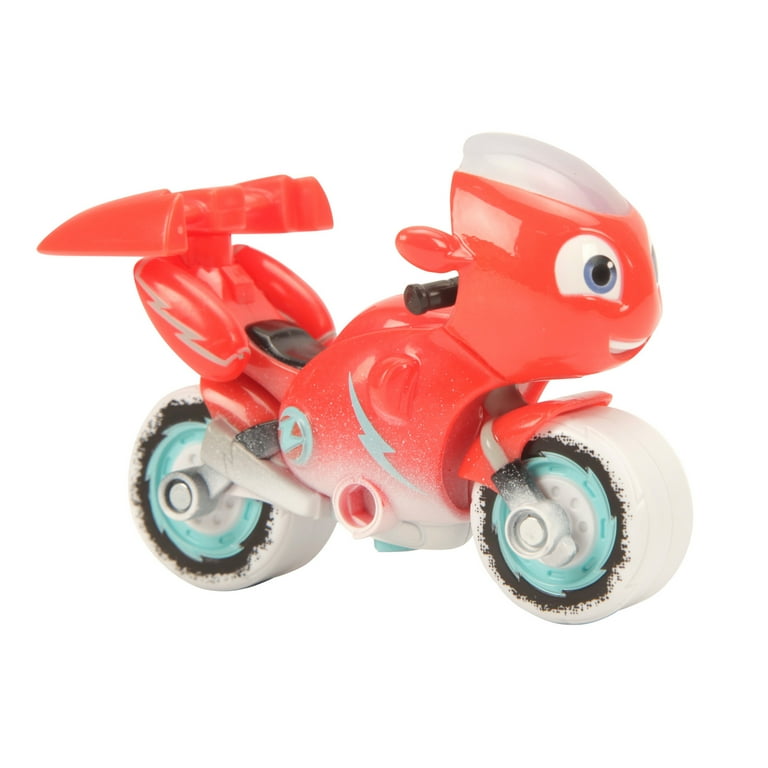 Ricky Zoom Toy Motorcycle w/ Exclusive Wintry Wheels and Decoration –  3-inch Action Figure – Free-Wheeling, Free Standing Toy Bike for Preschool  Play 