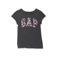 thumbnail image 1 of Camiseta para Niñas GAP Manga Corta con Logo Negra Talla M, 1 of 3