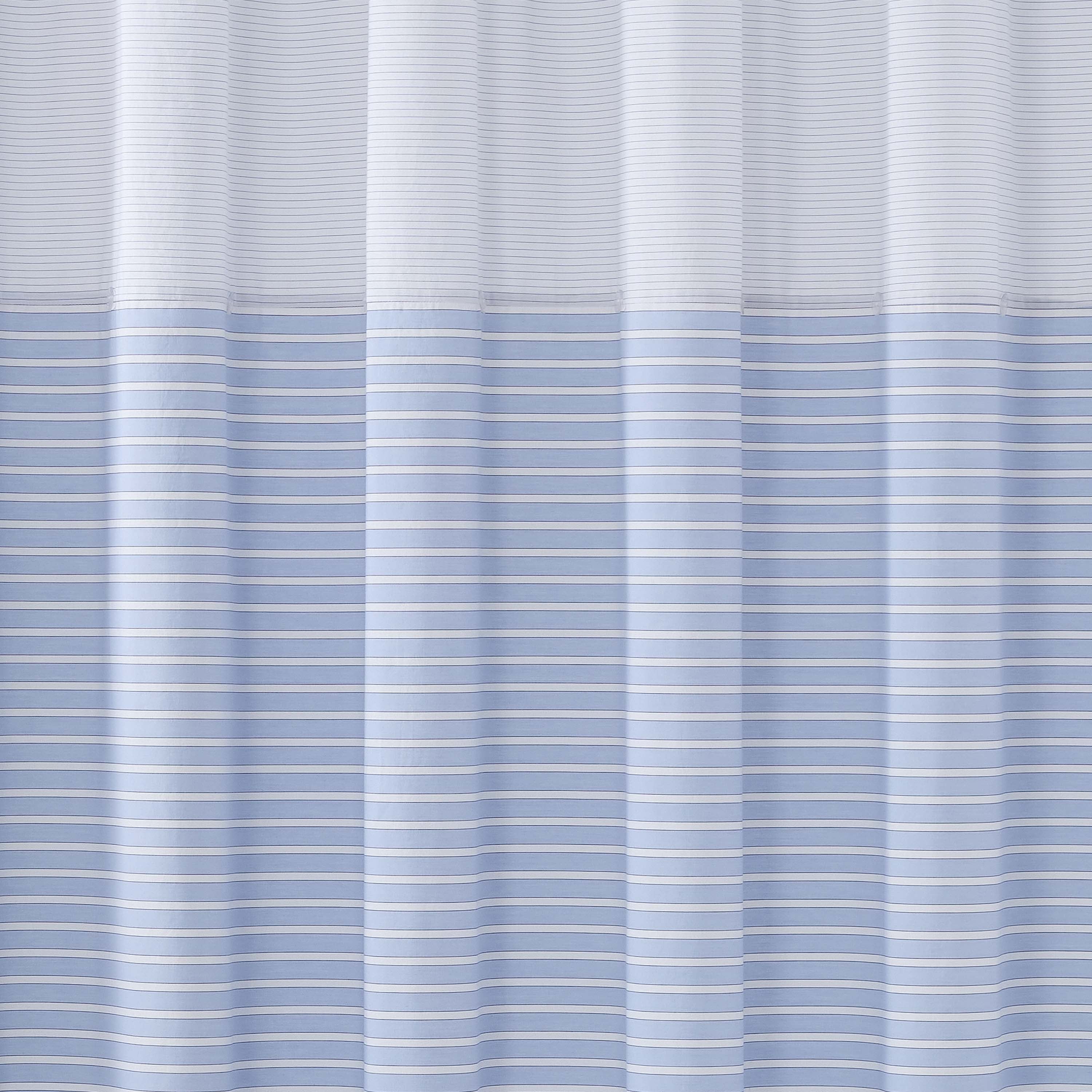 Martex Expression Crosby Shower Curtain, 72" x 72", Blue