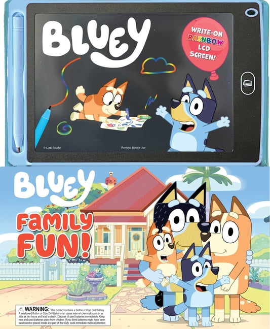 Bluey: Family Fun! (Board book) - Walmart.com