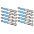thumbnail image 2 of ANGGREK 10Pcs 50mm S2 Strong Magnetic Bit PH2 Non‑Slip Electric Screwdriver Cross Bit For Home Furniture,Magnetic Bit,Electric Screwdriver Bit, 2 of 8