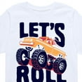 thumbnail image 3 of Instant Message - Transportation - Monster Truck Let's Roll - Toddler & Youth Short Sleeve T-Shirt, 3 of 6