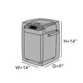 thumbnail image 2 of Covermates Keepsakes - Bread Maker Cover - Dust Protection - Stain Resistant - Washable - Appliance Cover, Slate, 2 of 5