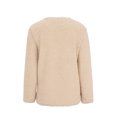 thumbnail image 4 of Innerwin Cardigan Veste Femmes Manteau de Fête Manches Longues Manteau Duveteux Kaki 5TG, 4 of 8
