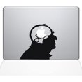 thumbnail image 1 of The Decal Guru Steampunk Apple Brain MacBook Decal Vinyl Sticker - 13" MacBook Pro (2015 & Older) - Black, 1 of 1
