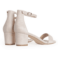 thumbnail image 6 of J. Adams Daisy Sandals, Ankle Strap Block Heel Open Toe Dress Shoes, Comfortable and Stylish Women Heels, 6 of 7
