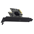 thumbnail image 3 of Tarjetas Complementarias PCI Express X2 A Tipo-e + Tarjeta de Expansión Tipo-C USB3.2 GEN2 10Gbps Chip ASM3142 Adaptador PCI-e A USB-C, 3 of 5