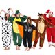 thumbnail image 2 of Pijama de cocodrilo de dibujos animados para adultos, reno, Navidad, Cosplay, franela, ropa de dormir, mono, disfraz, fiesta de carnaval de Halloween, 2 of 5
