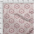 thumbnail image 3 of oneOone Cotton Poplin Light Pink Fabric Watercolor Floral Quilting Supplies Print Sewing Fabric By The Yard 56 Inch Wide, 3 of 5