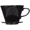 thumbnail image 1 of Kalita Dripper de café de cerámica (negro) para 2-4 tazas (#02005), 1 of 4