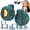 Green, variant on Little Whirlwind Clip-Waist Neck Fan, Rechargeable Portable Fan for Outdoor and Office