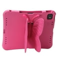 thumbnail image 4 of Kids 3D Butterfly Case for iPad Pro 13 inch 2024,iPad Air 13 inch 2025/2024 360° Rotating Foldable Wing Stand EVA Case Shockproof Cover for iPad Pro 12.9" 6th/5th/4th/3th Gen,Rose, 4 of 6
