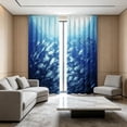 thumbnail image 4 of EGNMCR Trendy Printed Patterns With A Strong Decorative Look Light Blocking Curtains For Dorm Rooms Polyester Curtains, 4 of 6
