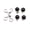 2, variant on Metal Button Pins Jeans Waist Tightener Adjustable Trouser Button Pin Waist Buckle Detachable Jeans Button Pins