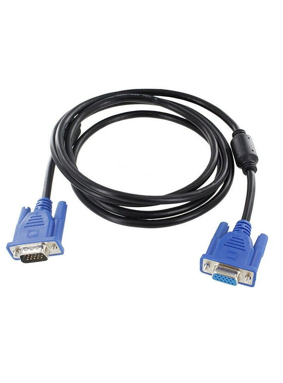 FST High Quality 6 ft feet VGA Cable LCD TV Male to Female Cord