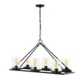 thumbnail image 5 of SAFAVIEH Reagan 6-Light Modern Black Iron Chandelier, 5 of 8