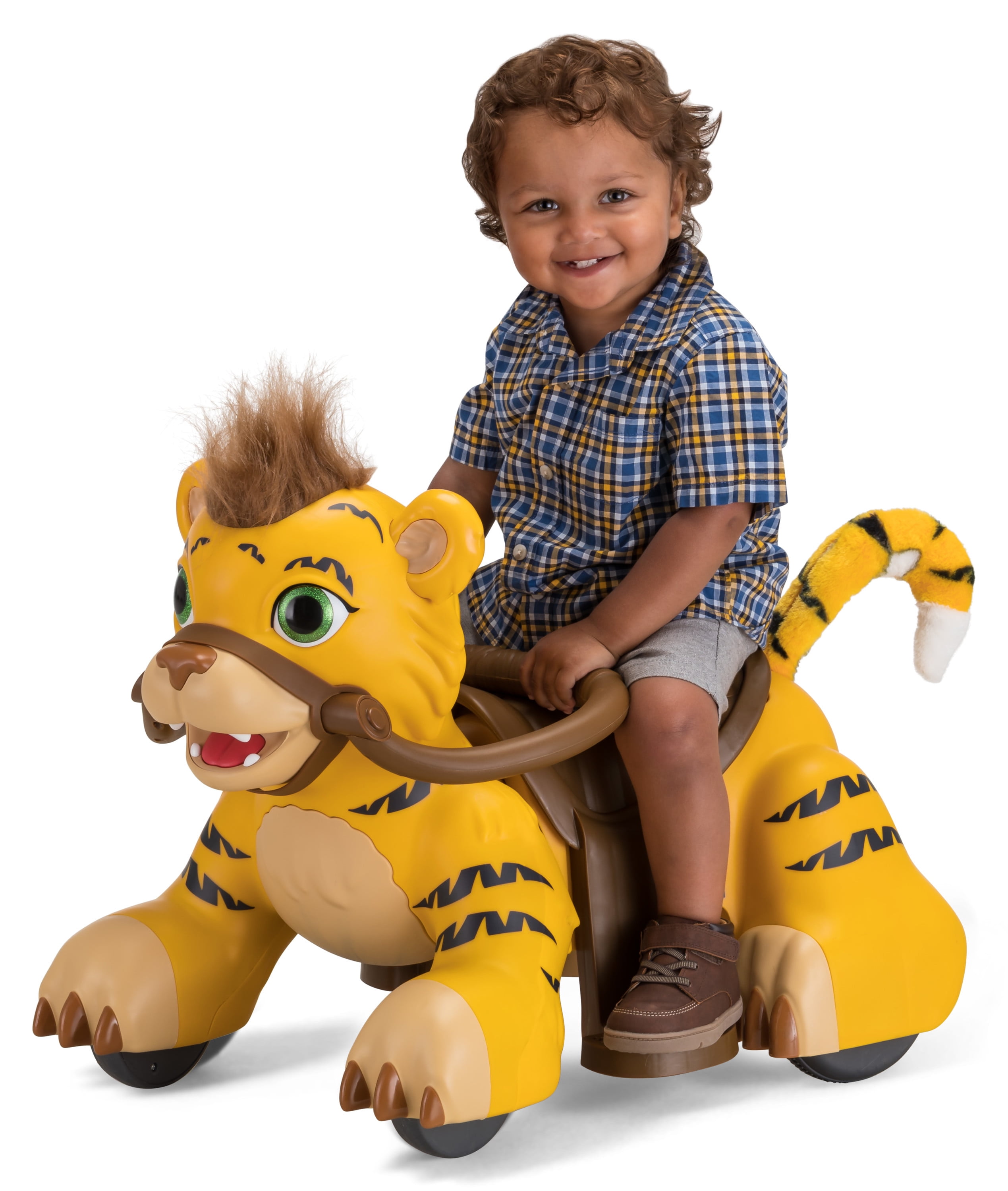 Rideamals Tiger Ride-On Toy by Kid Trax 