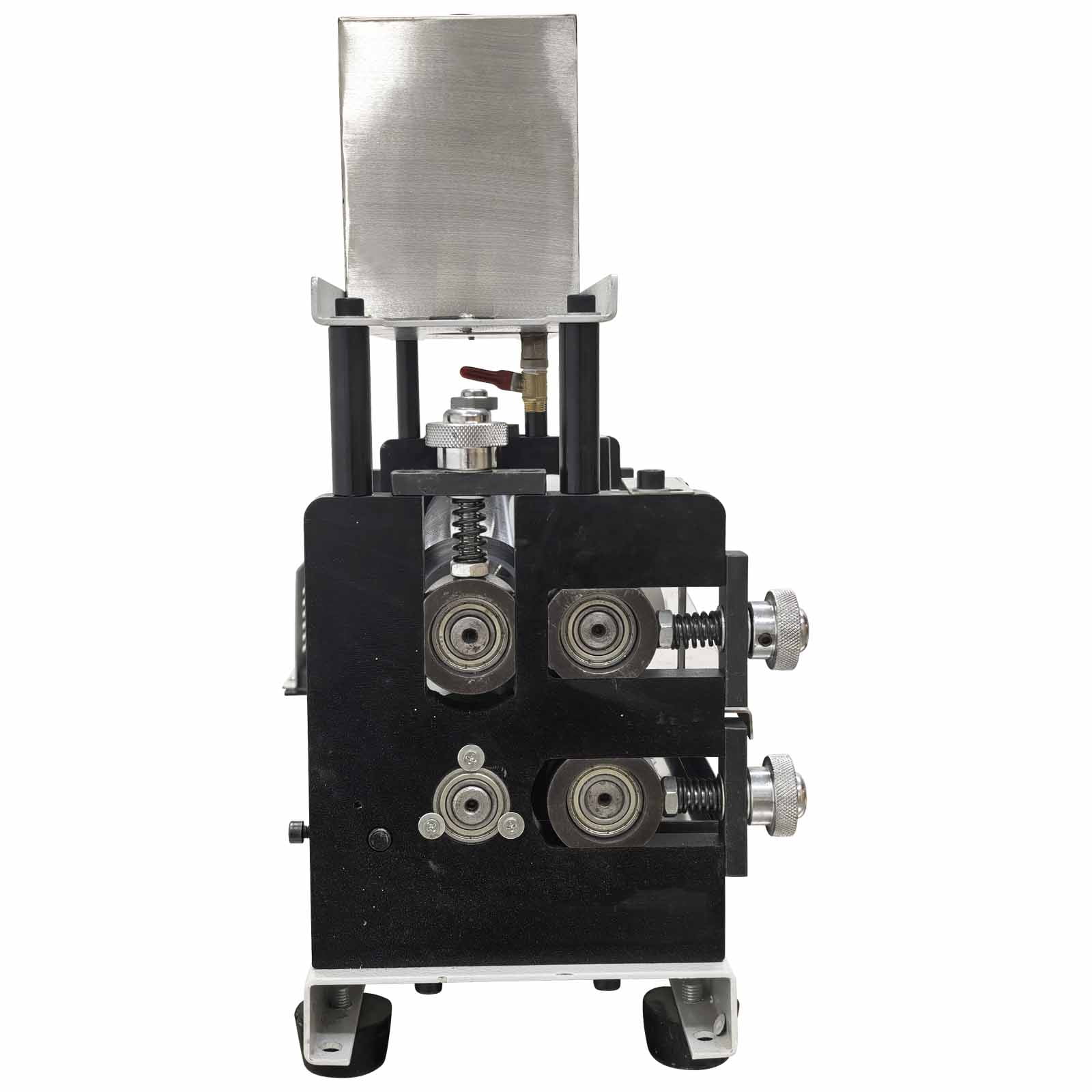 15.35IN White Glue Laminating Coating Machine Soft Roller Double-Sided Automatic 110V