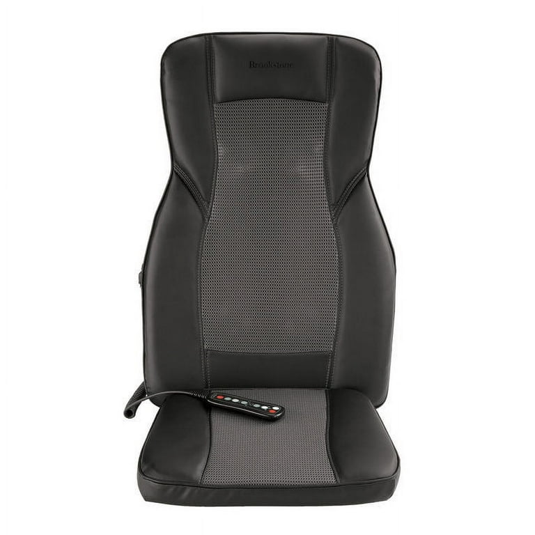 Brookstone S2 Shiatsu Massaging Heated Seat Topper Walmart