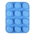 thumbnail image 1 of Molde Para Muffins, Molde Para Magdalenas De Silicona Suave, 12 Orificios, Duradero Para Jabón Para Magdalenas, 1 of 8