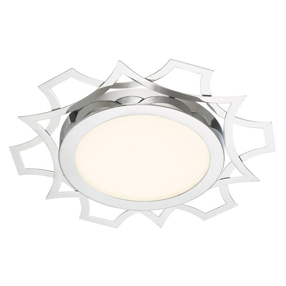 15" Edge Lit LED Flushmount