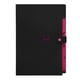 thumbnail image 1 of Carpeta de archivos expandible de papel A4 con bolsillos, organizador de documentos en acordeón, color negro, 1 of 8