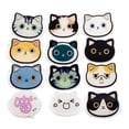 thumbnail image 1 of Gato de dibujos animados con diferentes expresiones, insignias, broche acrílico, Pin para niñas, ropa para niños, bolsas, mochilas, sombrero, chaqueta, regalo de decoración, 1 of 3