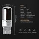 thumbnail image 4 of 2Pcs Chrome 7440 T20 144SMD Amber Canbus Error Free LED Lamp Bulb Turn Signal Light, 4 of 5