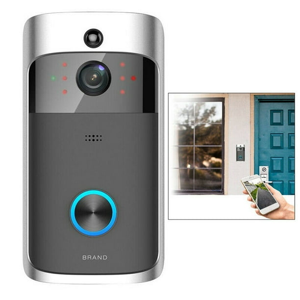Wireless WiFi Video Doorbell Smart Phone Door Ring Security