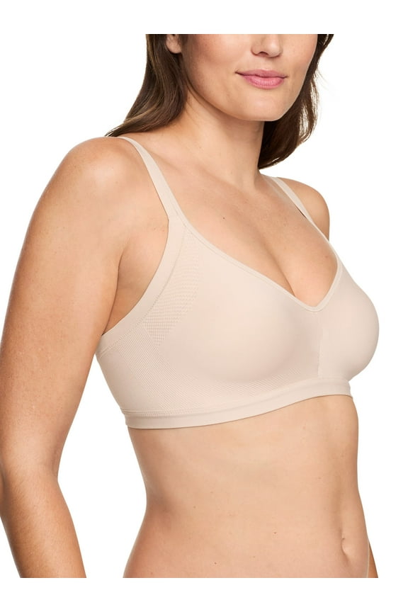 Women's Underarm-Smoothing With Seamless Stretch Wireless Lightly Lined Comfort Bra, S-3X