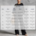 thumbnail image 3 of Mifsaly 2 Piece Linen Set for Women Crewneck Balloon Sleeve Tops and Lounge Trousers Trendy Going Out Travel Airport Vacation Matching Outfits, 3 of 6