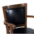 thumbnail image 6 of Boraam Jones Extra Tall Swivel Kitchen Bar Stool - Cappuccino, 6 of 8