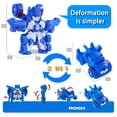 thumbnail image 2 of Mini robot de coche Toy EDPOFUL, modelo 2 en 1, 7 unidades, para niños de 5 a 12 años, 2 of 6