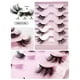 thumbnail image 2 of Zhuge 15 pares de pestañas de visón tenues, pestañas postizas de volumen natural, pestañas postizas, medias 34, 2 of 3
