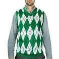 thumbnail image 2 of Blue Ocean Mens Big & Tall Jacquard Sweater Vest (sv-245bm), 2 of 5