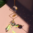 thumbnail image 1 of Moon Sun Ball Crystal Hanging Metal Pendant Garden Decor (20), 1 of 5