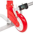 thumbnail image 5 of WoofPaw Folding Hand Truck , 200 lbs Capacity  Cart, Aluminum Portable Foldable Hand Cart with Retractable Handle, Ideal for Shoping, Office, Travel, Moving（Red）, 5 of 15