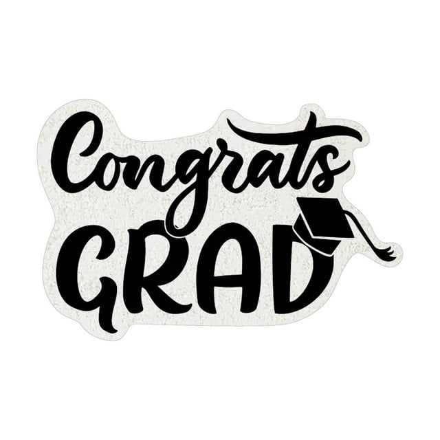 asddcavvf Graduation Season Welcome Mat 2025 Non Front Door Entry Rug Easy Clean Indoor Outdoor Porch Home Carpet