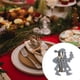 thumbnail image 4 of Moyic Cubiertos de Navidad, 4 Uds., bolsa, tenedor, soporte para cuchara de interior, tela, vajilla, bolsas, organizador de de cocina, Kits de decoración para fiestas Gris claro Moyic HA069000-03, 4 of 6